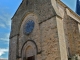 Photo suivante de Comps-la-Grand-Ville Façade occidentale de l'église Notre Dame.