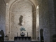Le choeur de l'église abbatiale de l'abbaye de Bonnecombe.
