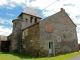 Façade nord de l'église du hameau d'Aunac.