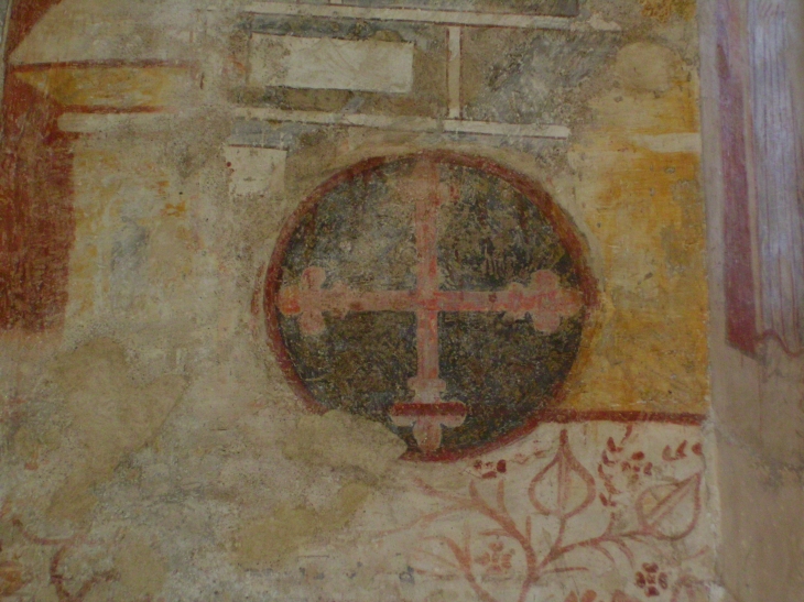 Peinture1 intérieur vieille église - Flavin