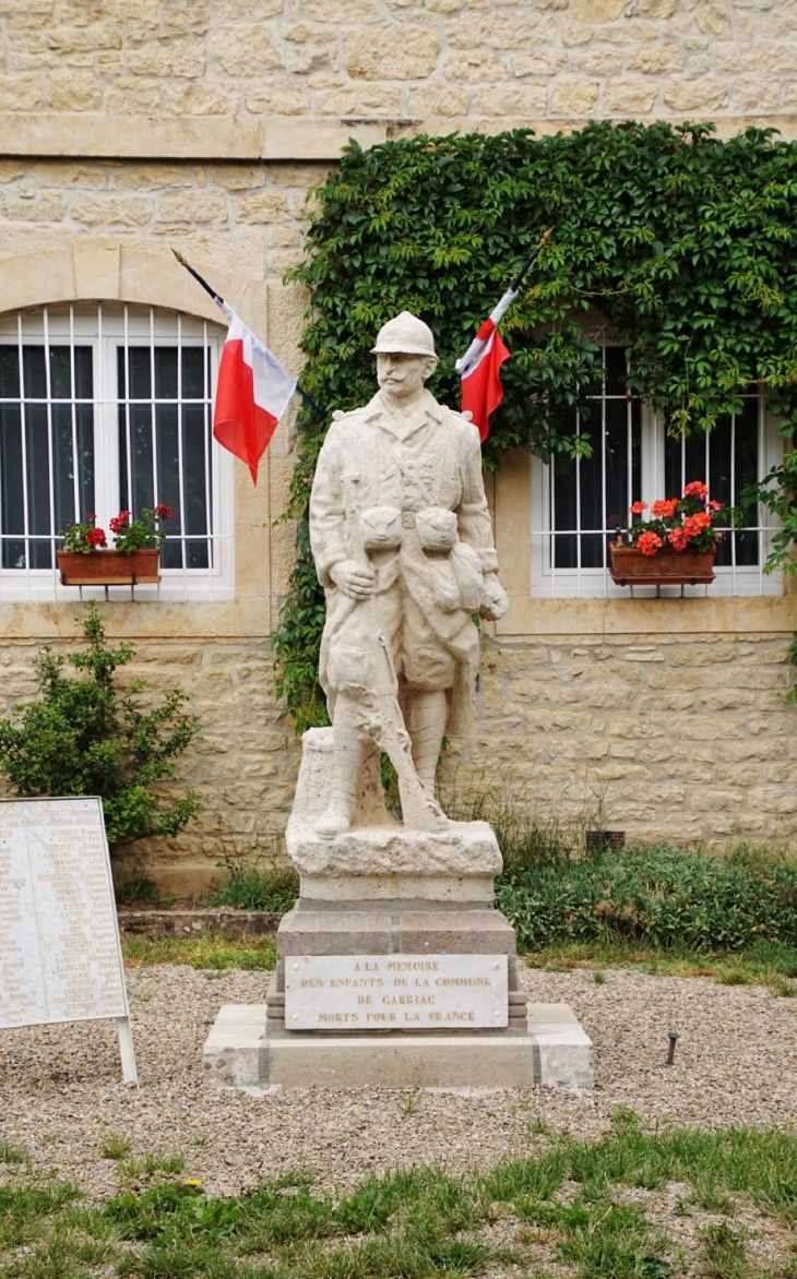 Monument-aux-Morts - Gabriac