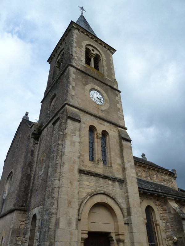 L'église de Gagnac - Gaillac-d'Aveyron