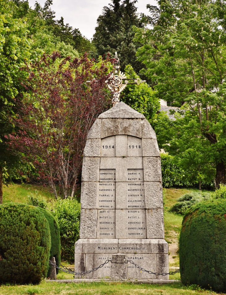 Monument-aux-Morts - Huparlac