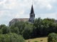 vue sur l'église de Roussy