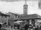 Photo suivante de Millau Eglise Notre-Dame et Ancien marché, vers 1905 (carte postale ancienne).