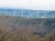 Photo suivante de Montjaux vue sur le viaduc de Millau