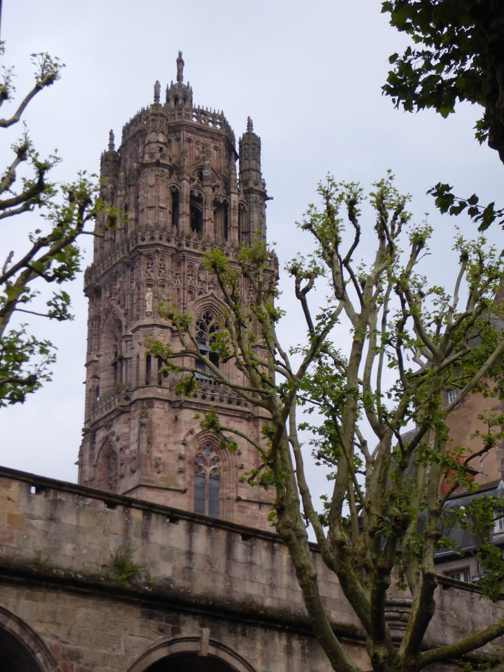 Le clocher de la cathédrale - Rodez