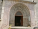 Le portail de l'église Notre dame des Pauvres.
