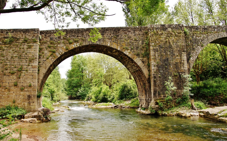 Pont-Romain sur La Sorges - Saint-Félix-de-Sorgues