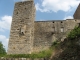 façade ouest du château de Mélac