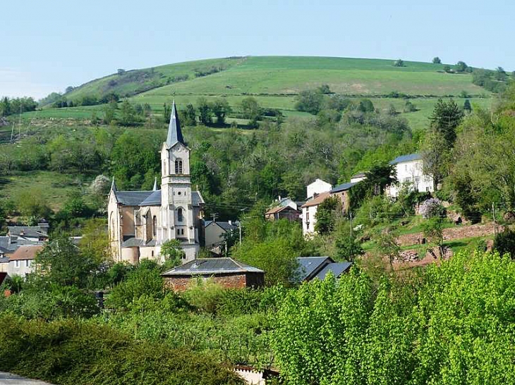 Vue sur le village - Saint-Sever-du-Moustier
