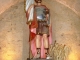 Bassoues (32320) église paroissiale, statue St.Fris