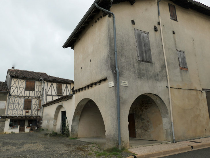Maisons du village - Castelnau-d'Auzan