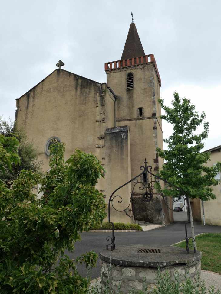 L'église - Castelnau-d'Auzan