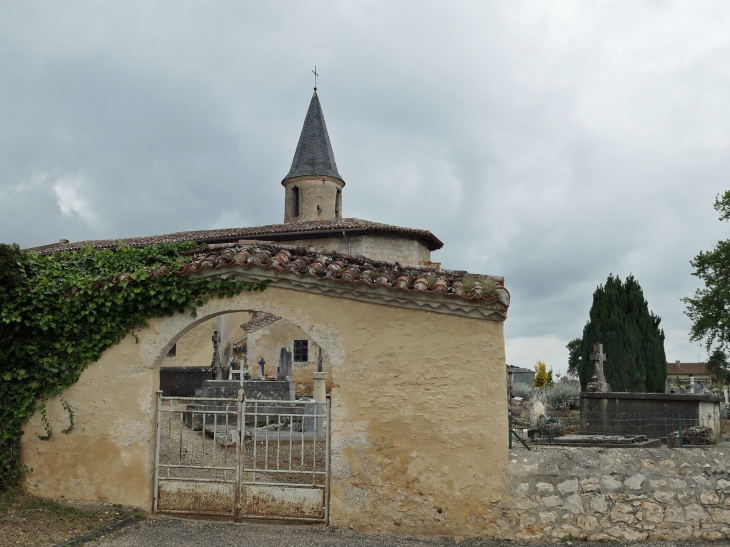 Arech : l'entrée du cimetière - Castelnau-d'Auzan