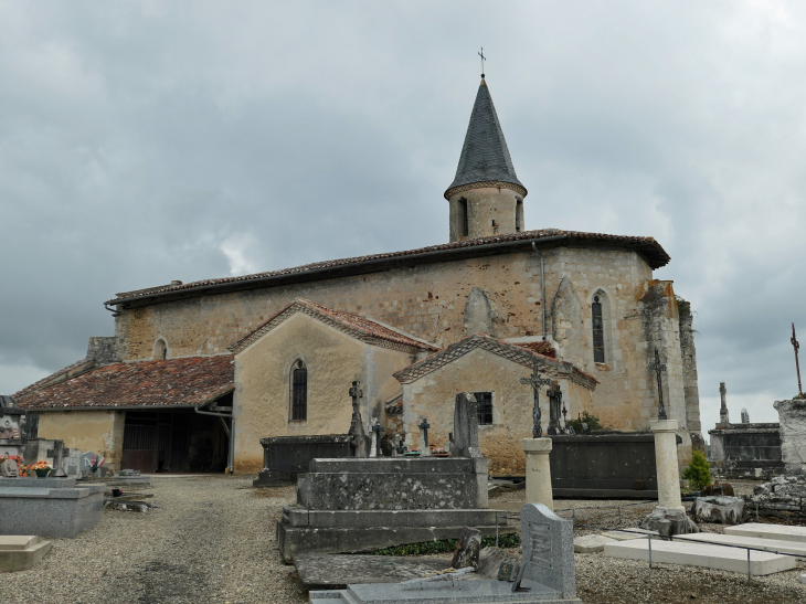 Arech : l'église - Castelnau-d'Auzan