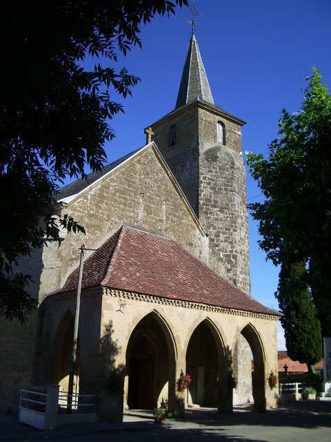 Eglise Saint-Laurent (fin XVème siècle) - Mont-d'Astarac
