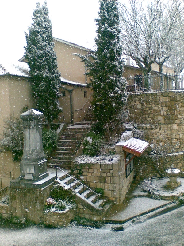 Ordan-Larroque sous la neige !