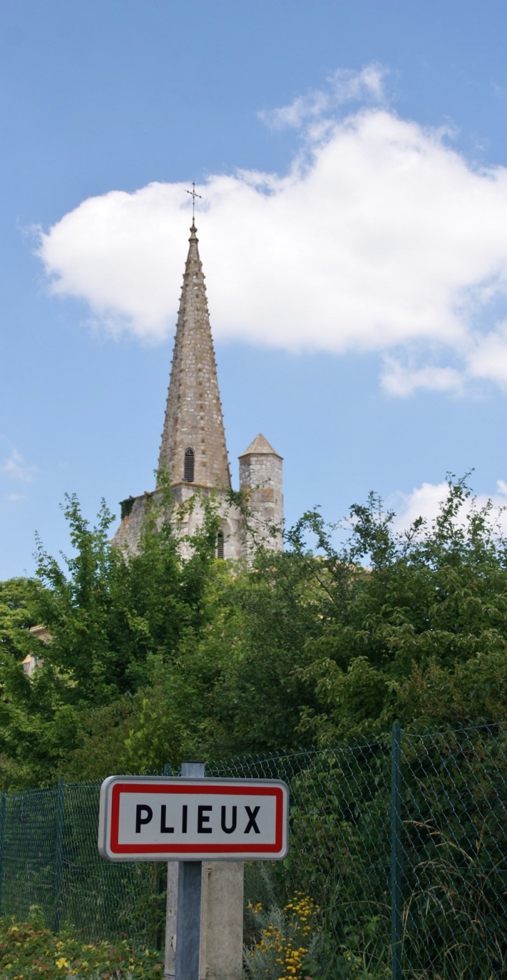  église St Jean-Baptiste - Plieux