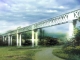Le pont de chemin de fer de Laas au temps de sa splendeur.