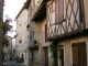 Photo suivante de Aurignac Aurignac  : rue des Murs - maisons à colombages