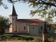 Eglise surplombant la vallée de la Louge