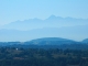 Mondilhan (408m) est un balcon sur les Pyrénées, vue sur le Mont Valier