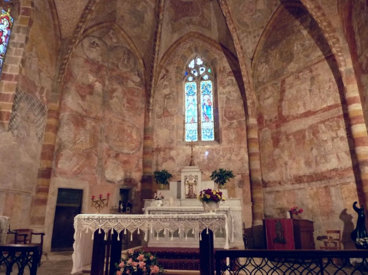 Eglise St jean - le choeur - Montbrun-Bocage