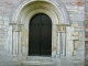 Montsaunès : Porte sur côté église