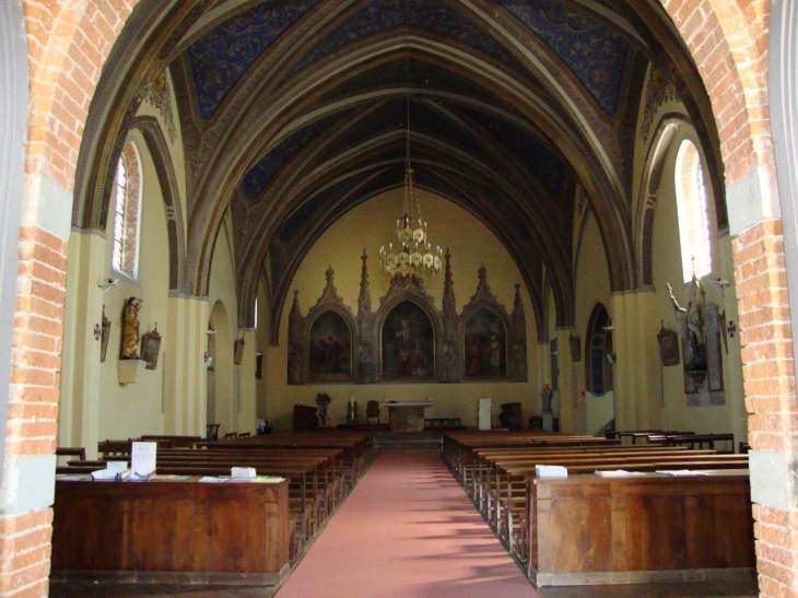 Plaisance-du-Touch (31830) église, intérieur