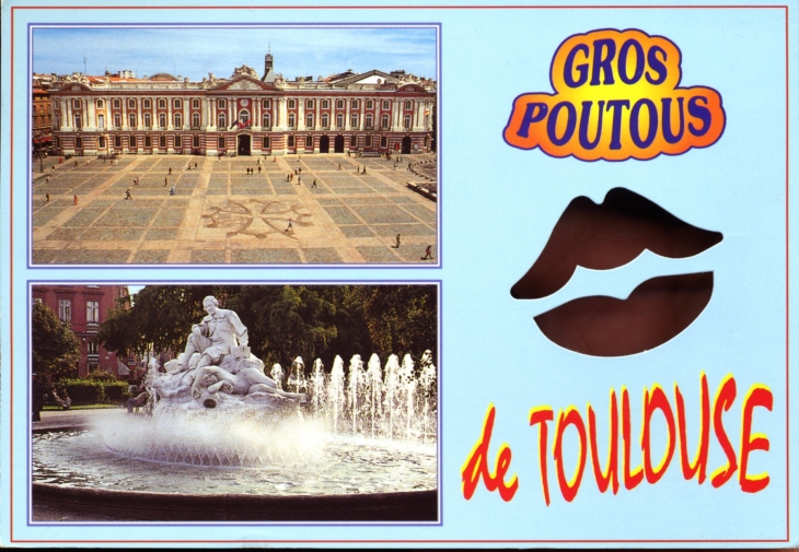 La Ville (carte postale de 1990). - Toulouse