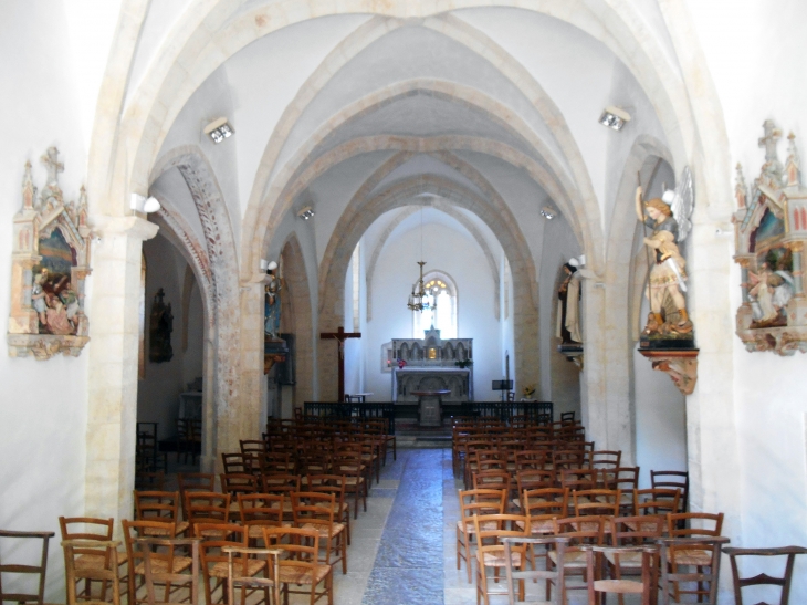L'intérieur de l'église - Bach