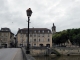 la ville vue du pont sur le Célé