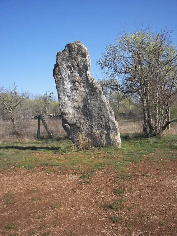 Menhir de Belinac - Livernon