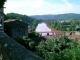 Vue sur le Lot de la place de la Mairie