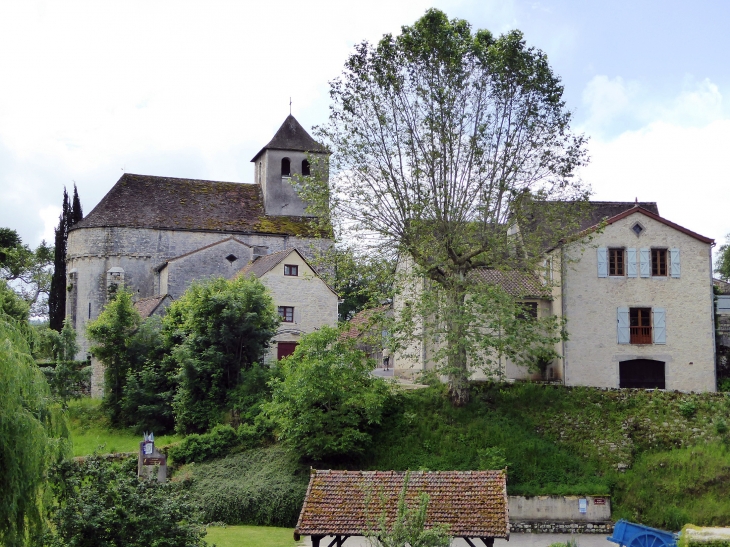 Vue sur le village - Sabadel-Lauzès