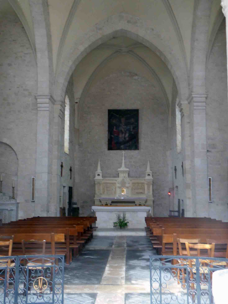 Dans l'église - Saint-Daunès