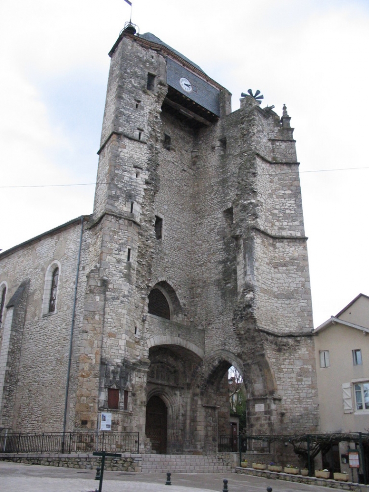 Entrée de l'ancienne église Saint Martin - Souillac