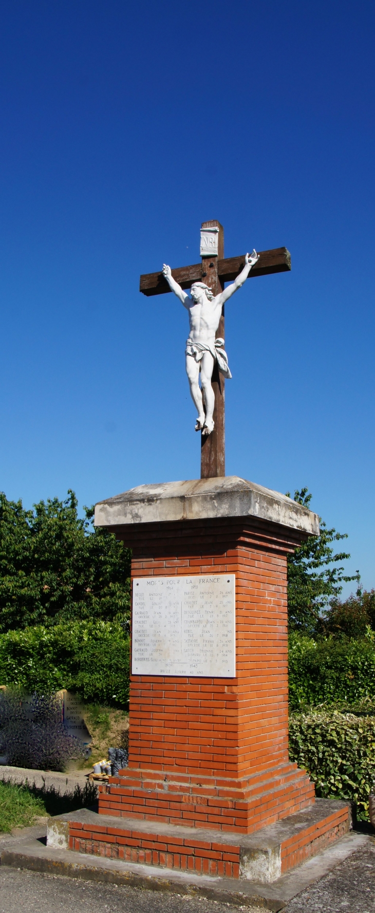 Le Monument aux Morts - Cordes-Tolosannes