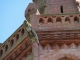Photo suivante de Cordes-Tolosannes Détail : gargouille du clocher de l'église Saint Pierre et Saint Paul.