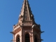 Photo suivante de Cordes-Tolosannes Le clocher de l'église saint Pierre et Saint Paul.