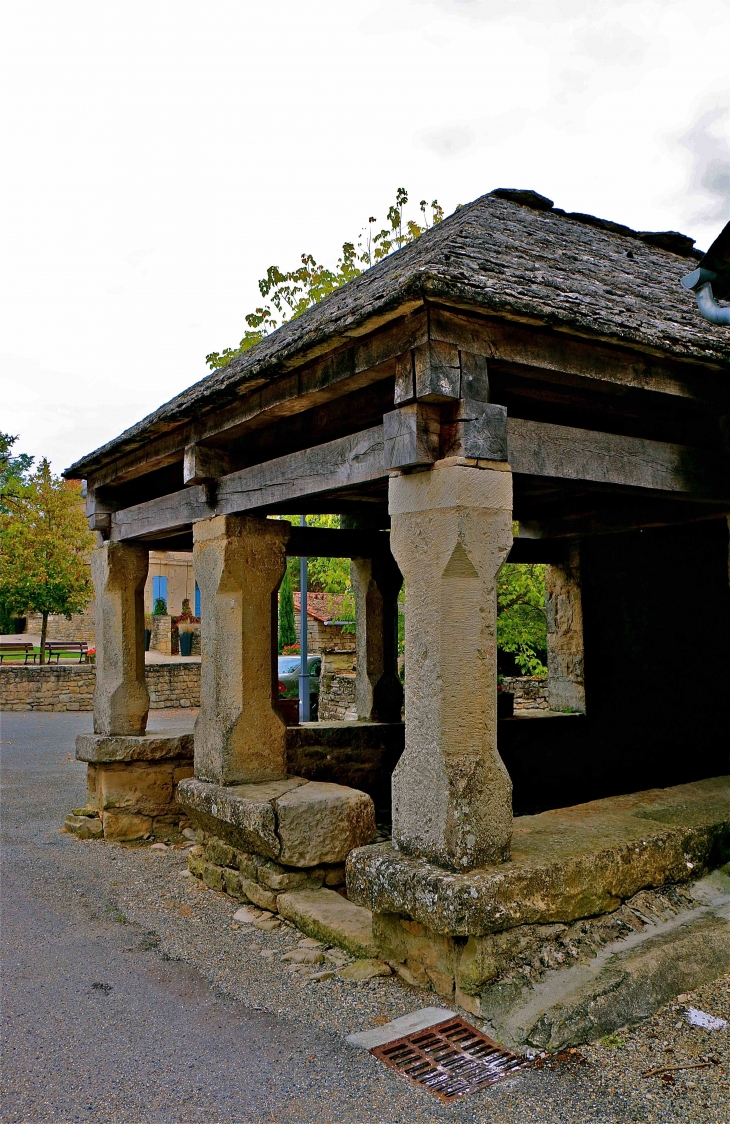 La Halle du XIVe siècle - Lacapelle-Livron
