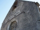 Le clocher-mur de l'église Saint Pierre de Pervillac.