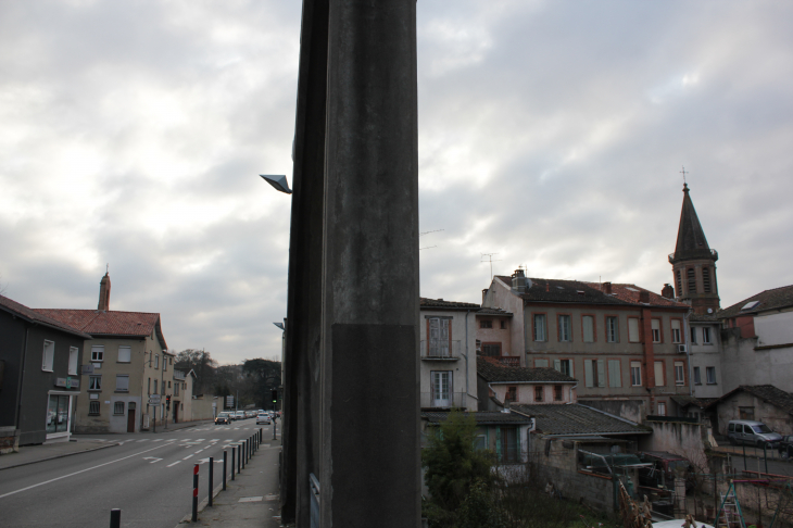 Prise sur le pont neuf de sapiac - Montauban