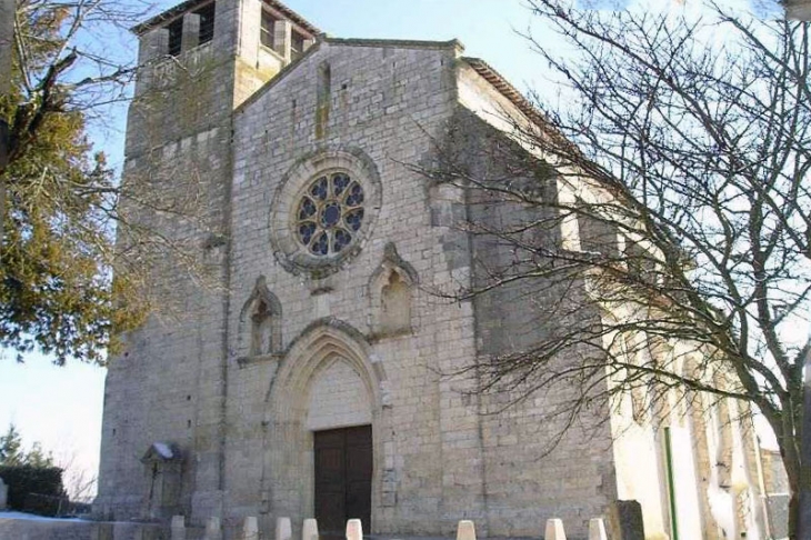 L'église - Montpezat-de-Quercy
