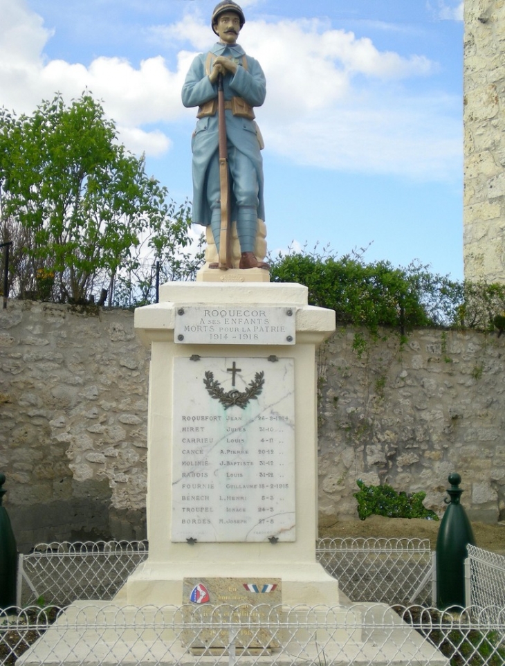 Monuments aux Morts - Roquecor