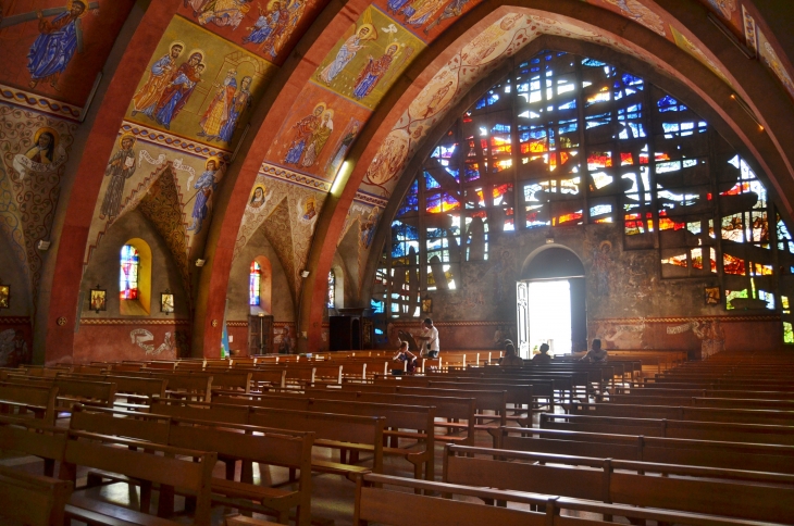 ...église Notre-Dame 19 Em Siècle ( Fresques de Nicolas Greschny ) - Alban