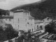 Début XXe siècle - Les jardins de l'Abbaye (carte postale ancienne).