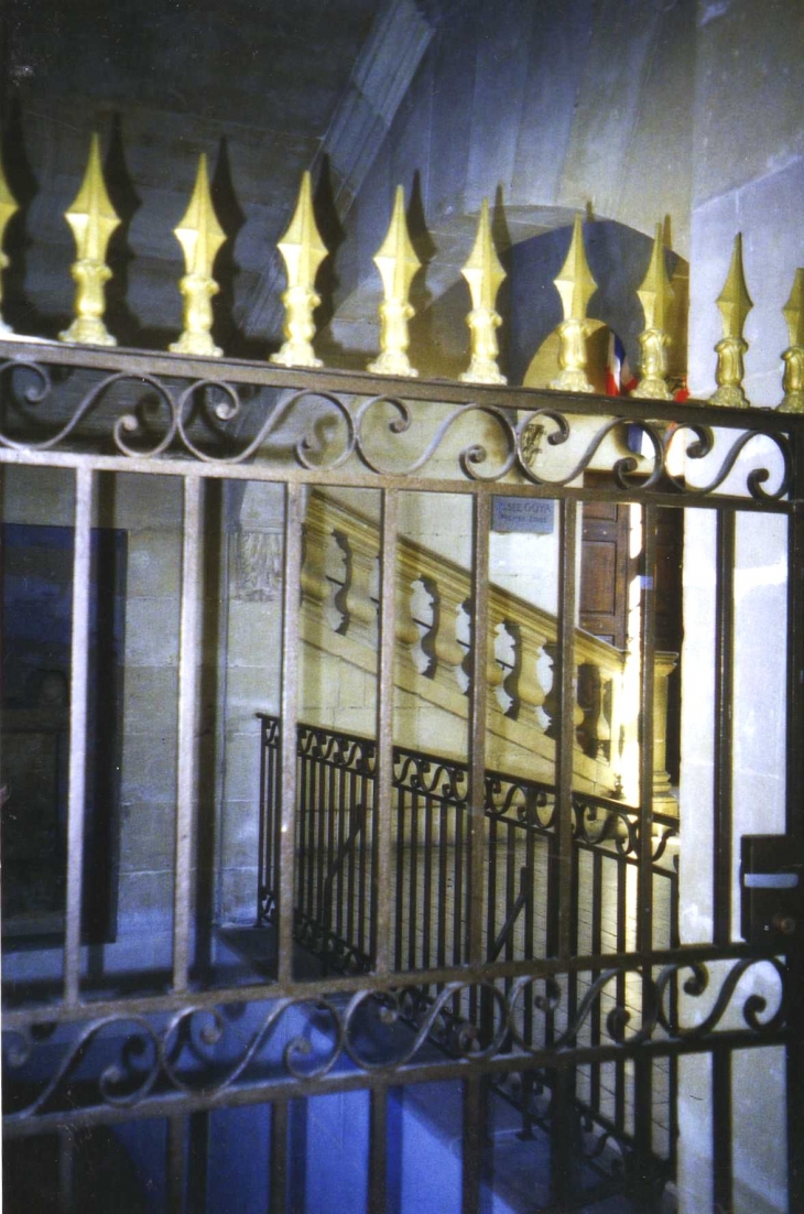 Détail des grilles du Musée Goya - Castres