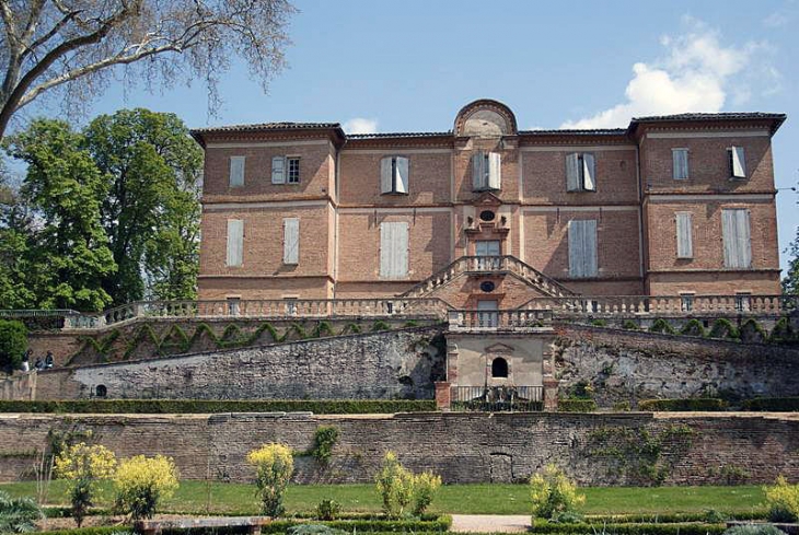 Le musée des Beaux Arts dans le château du par de Foucaud - Gaillac